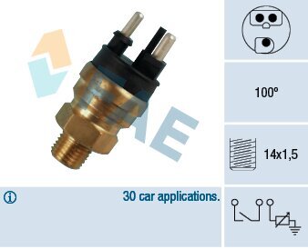 Sensor, Kühlmitteltemperatur FAE 34310