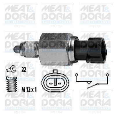 Schalter, Rückfahrleuchte MEAT & DORIA 36033