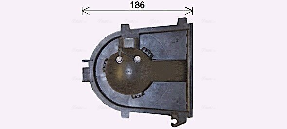 Innenraumgebläse 12 V AVA QUALITY COOLING VN8410