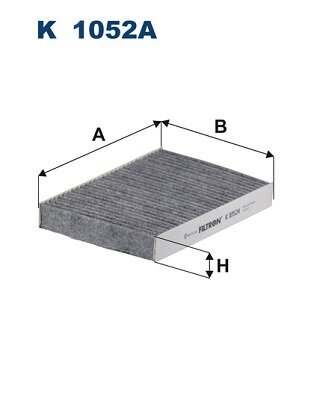 Filter, Innenraumluft FILTRON K 1052A