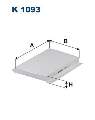 Filter, Innenraumluft FILTRON K 1093