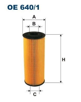 Ölfilter FILTRON OE 640/1