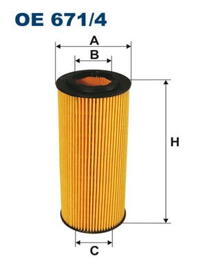 Ölfilter FILTRON OE 671/4