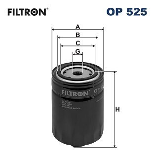 Ölfilter FILTRON OP 525
