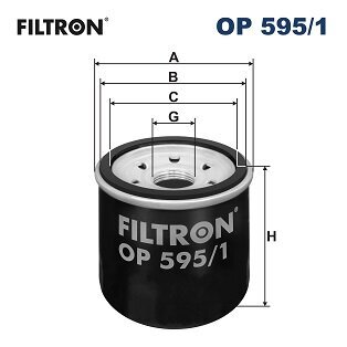 Ölfilter FILTRON OP 595/1