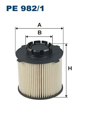 Kraftstofffilter FILTRON PE 982/1