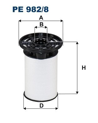 Kraftstofffilter FILTRON PE 982/8