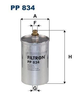 Kraftstofffilter FILTRON PP 834