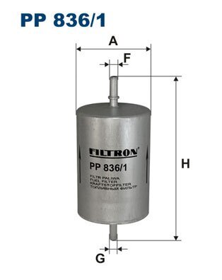 Kraftstofffilter FILTRON PP 836/1