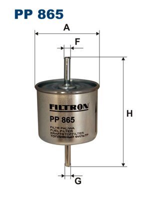 Kraftstofffilter FILTRON PP 865