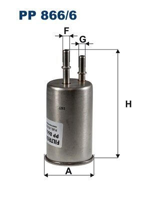 Kraftstofffilter FILTRON PP 866/6