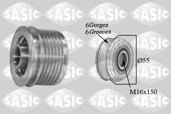 Generatorfreilauf SASIC 1674001