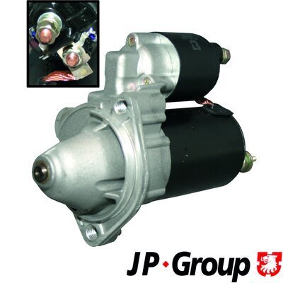 Starter 12 V 1,1 kW JP GROUP 1190301800