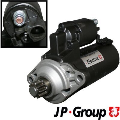 Starter 12 V 1,7 kW JP GROUP 1190304300