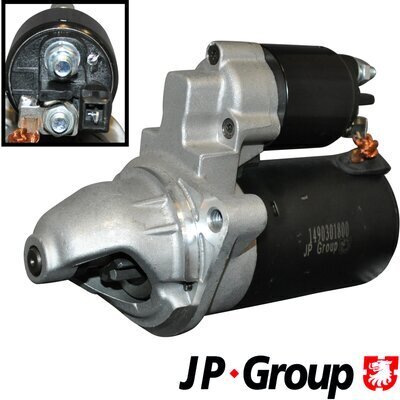 Starter 12 V 1,2 kW JP GROUP 1490301800