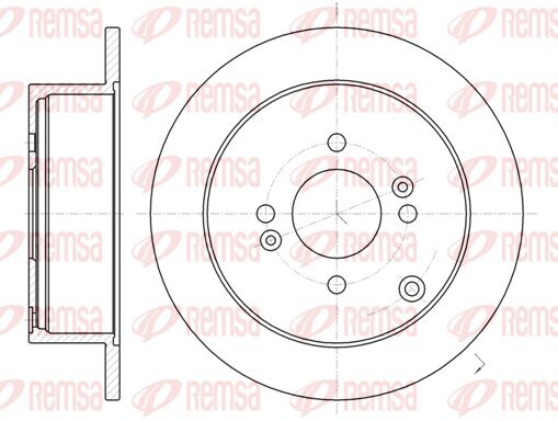 Bremsscheibe KAWE 61024 00