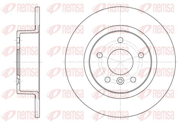 Bremsscheibe KAWE 6506 00