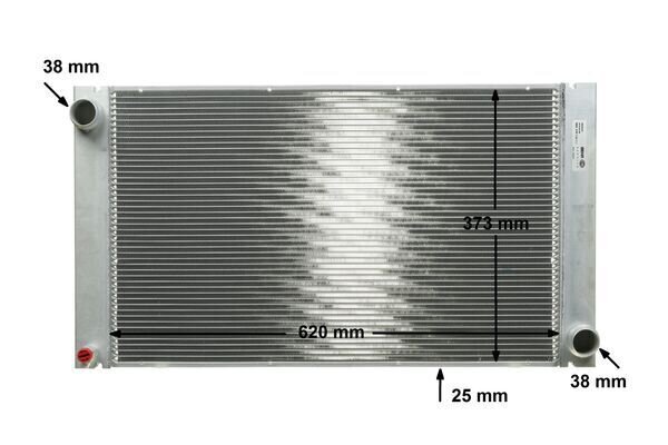 Kühler, Motorkühlung MAHLE CR 578 000P