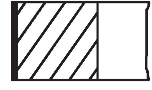 Kolbenringsatz MAHLE 037 35 N2