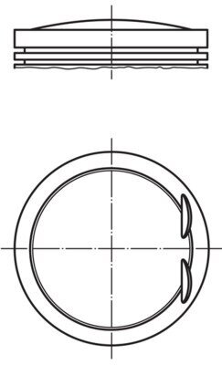 Kolben MAHLE 028 PI 00128 002