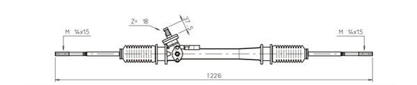 Lenkgetriebe GENERAL RICAMBI WW4037