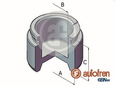 Kolben, Bremssattel AUTOFREN SEINSA D025318