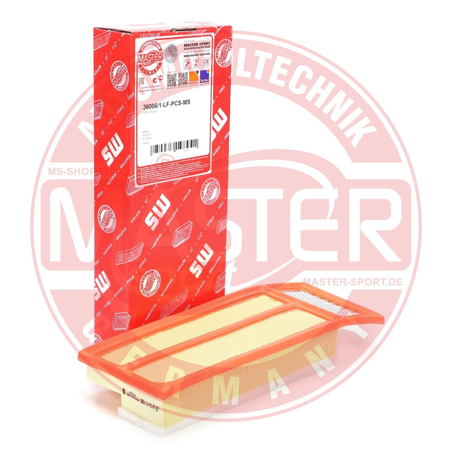 Luftfilter MASTER-SPORT GERMANY 36006/1-LF-PCS-MS