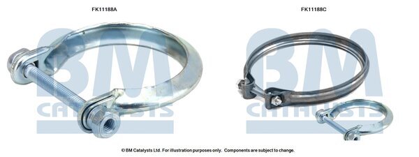 Montagesatz, Ruß-/Partikelfilter BM CATALYSTS FK11188