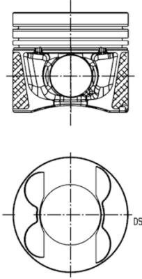 Kolben KOLBENSCHMIDT 40809600