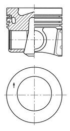 Kolben KOLBENSCHMIDT 41271620