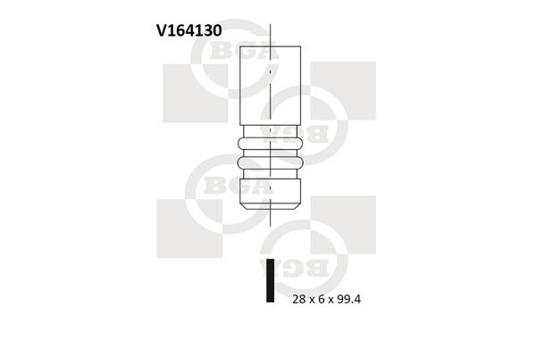 Einlassventil BGA V164130