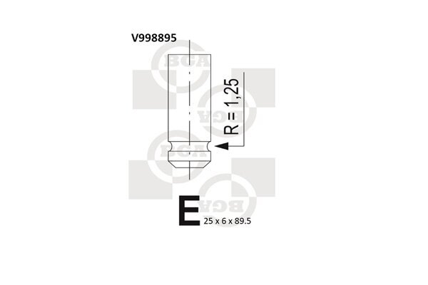 Auslassventil BGA V998895