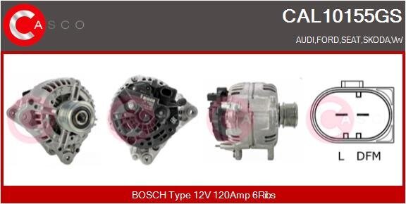 Generator 12 V CASCO CAL10155GS