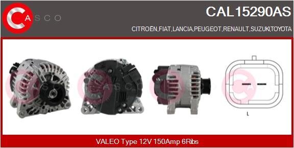 Generator 12 V CASCO CAL15290AS