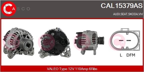 Generator 12 V CASCO CAL15379AS