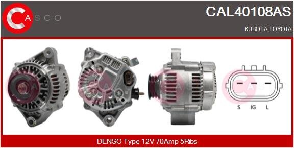 Generator 12 V CASCO CAL40108AS