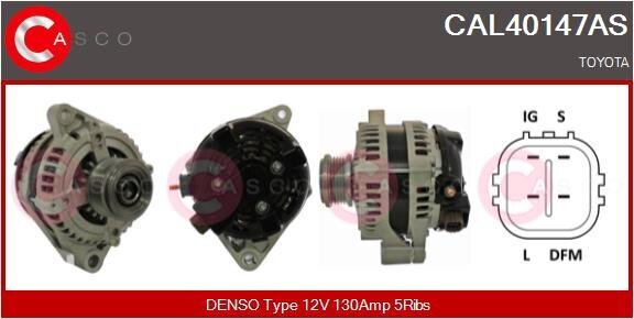 Generator 12 V CASCO CAL40147AS