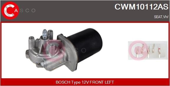Wischermotor 12 V CASCO CWM10112AS