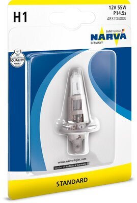 Glühlampe, Fernscheinwerfer 12 V 55 W H1 NARVA 483204000