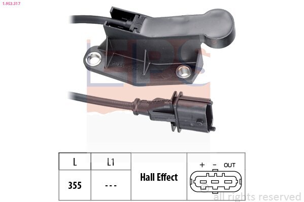 Sensor, Nockenwellenposition EPS 1.953.317