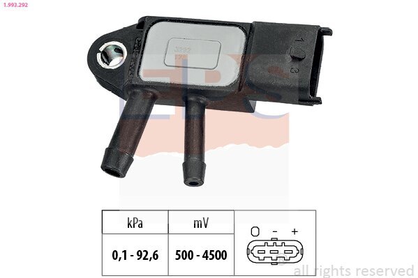 Luftdrucksensor, Höhenanpassung EPS 1.993.292