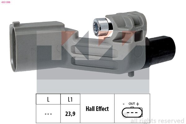 Impulsgeber, Kurbelwelle KW 453 598