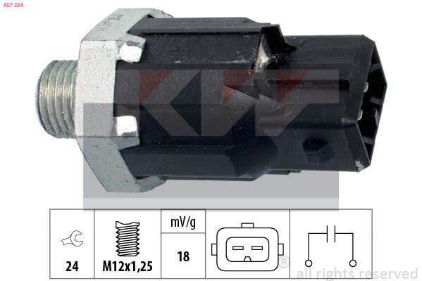 Klopfsensor KW 457 224