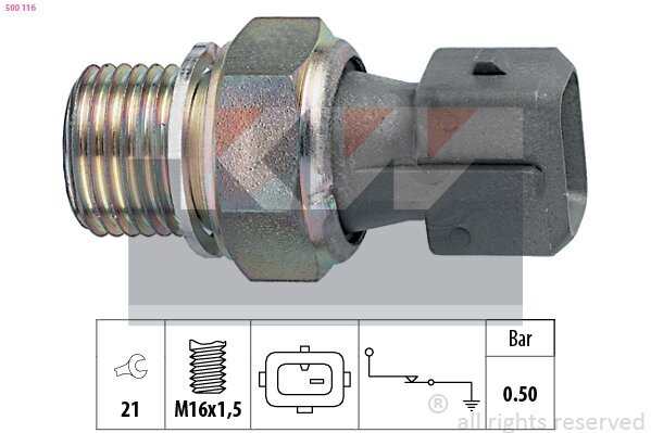 Öldruckschalter KW 500 116