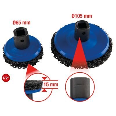 Reinigungsscheibe, Reinigungsset-Radnabe KS TOOLS 100.4035