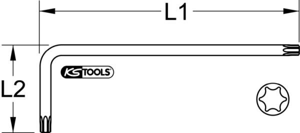 Winkelschraubendreher KS TOOLS 151.4283