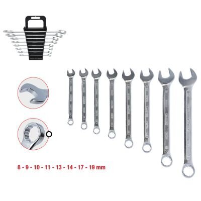 Ring-/Gabelschlüsselsatz KS TOOLS 517.0048