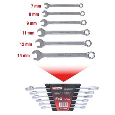 Bremsleitungs-Schlüsselsatz KS TOOLS 518.0340