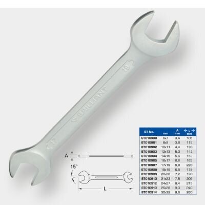 Doppel-Gabelschlüssel KS TOOLS BT010903