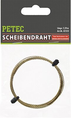 Schneiddraht, Scheibendemontage PETEC 82322